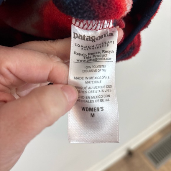 Patagonia Vintage Synchilla Wild Dessert pullover snap T fleece swearshit size M - Picture 6 of 9